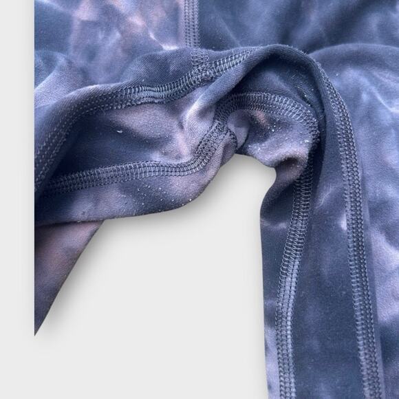 Lululemon Unlimit High-Rise 25" Leggings Keyhole Diamond Dye Graphite Grey 4 - Picture 5 of 8